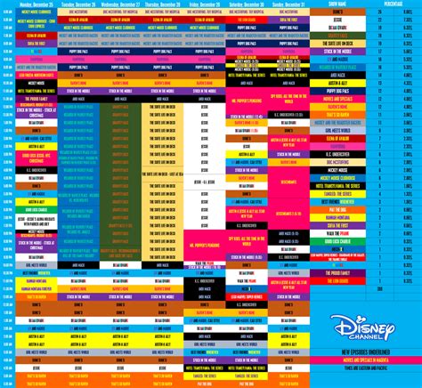 disney chanel tv programm|disney channel schedule 2024.